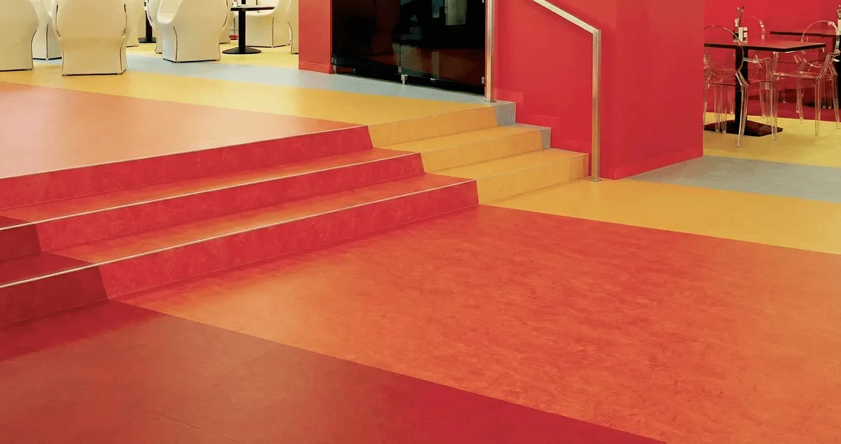 Snack bar with beautiful professionally installed linoleum flooring in Fort Worth, TX